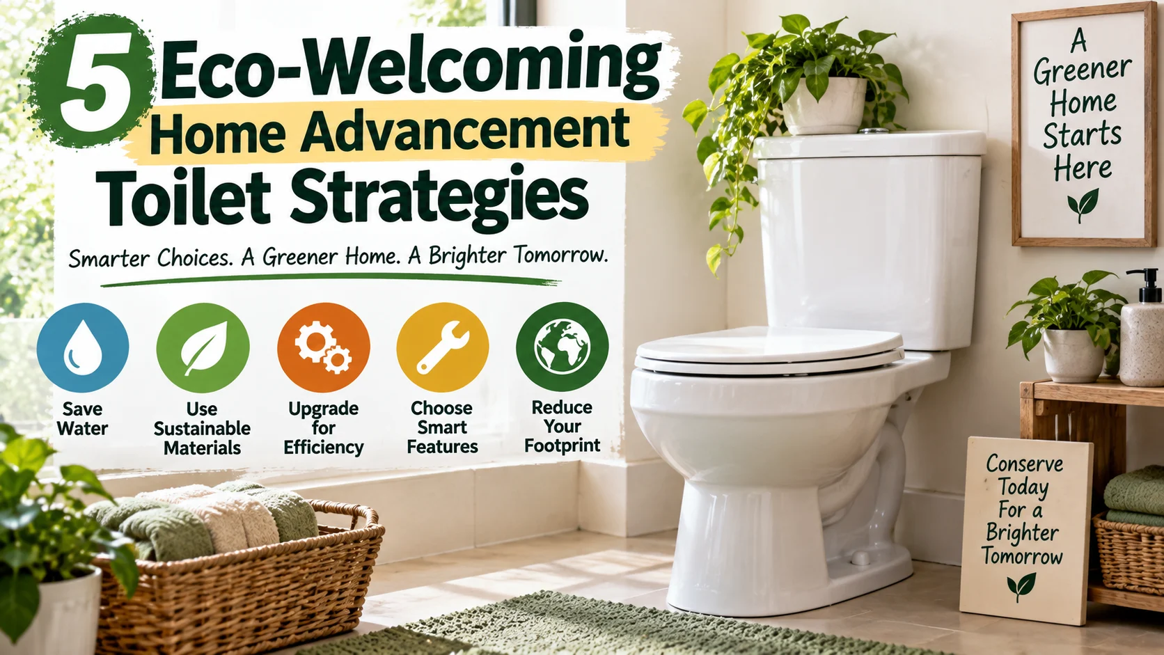 5 Eco-Friendly Toilet Upgrades That Actually Save Water