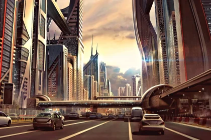 Are you a fan of science fiction? Venice 2089 making the city nearly inaccessible follows the adventures of Nova hoverboarding the ghost town