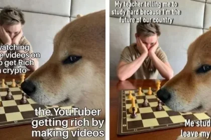 Doge Playing Chess: Big Brain Doggo Memes