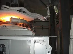 High Temperature Molten Splash Protection for Electrical Arc Furnace Power Cables