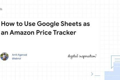How to Use Google Sheets as an Amazon Price Tracker