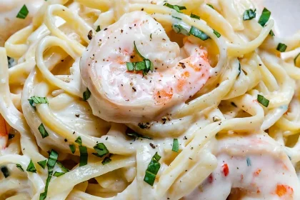 Shrimp Alfredo Pasta