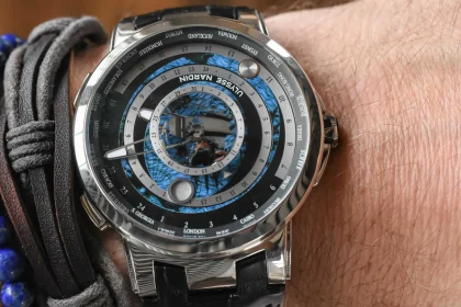 Ulysse Nardin Blast Moonstruck is complicated astronomical watch with a dial comprehendible to everyone