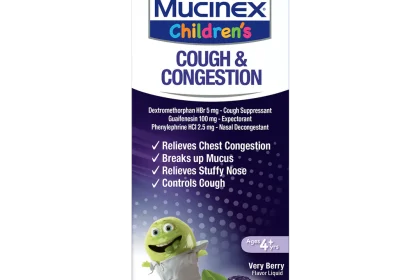 5 Solution of Children’s Mucinex Cough and Congestion