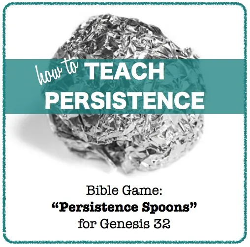 Bible Video games for Kids: Persistence Spoons for Genesis 32 Bible Video games for Kids: Persistence Spoons for Genesis 32