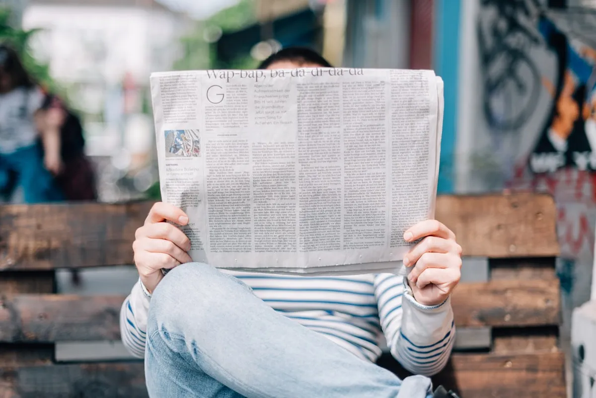 Is Reading a Newspaper in the Morning a Waste of Time?