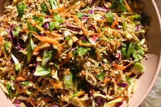 Spicy Sesame Coleslaw