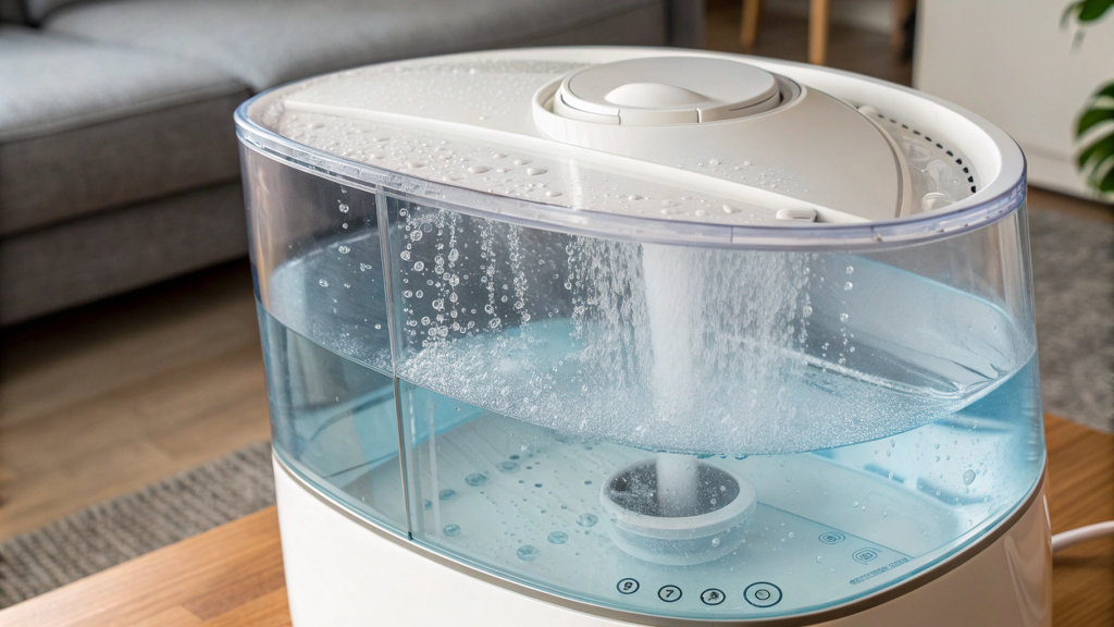 Clean Humidifier Tank Close Up Expertsguys