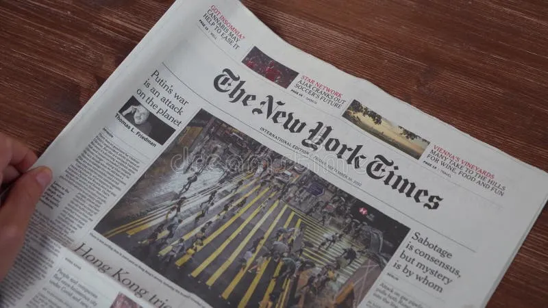 Do you enjoy reading New York Times business articles right now?Reviewed by Grant Sullivan - Senior Market Structure Analyst