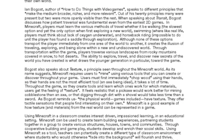 Top Gamers’ Thoughts On The Minecraft Review