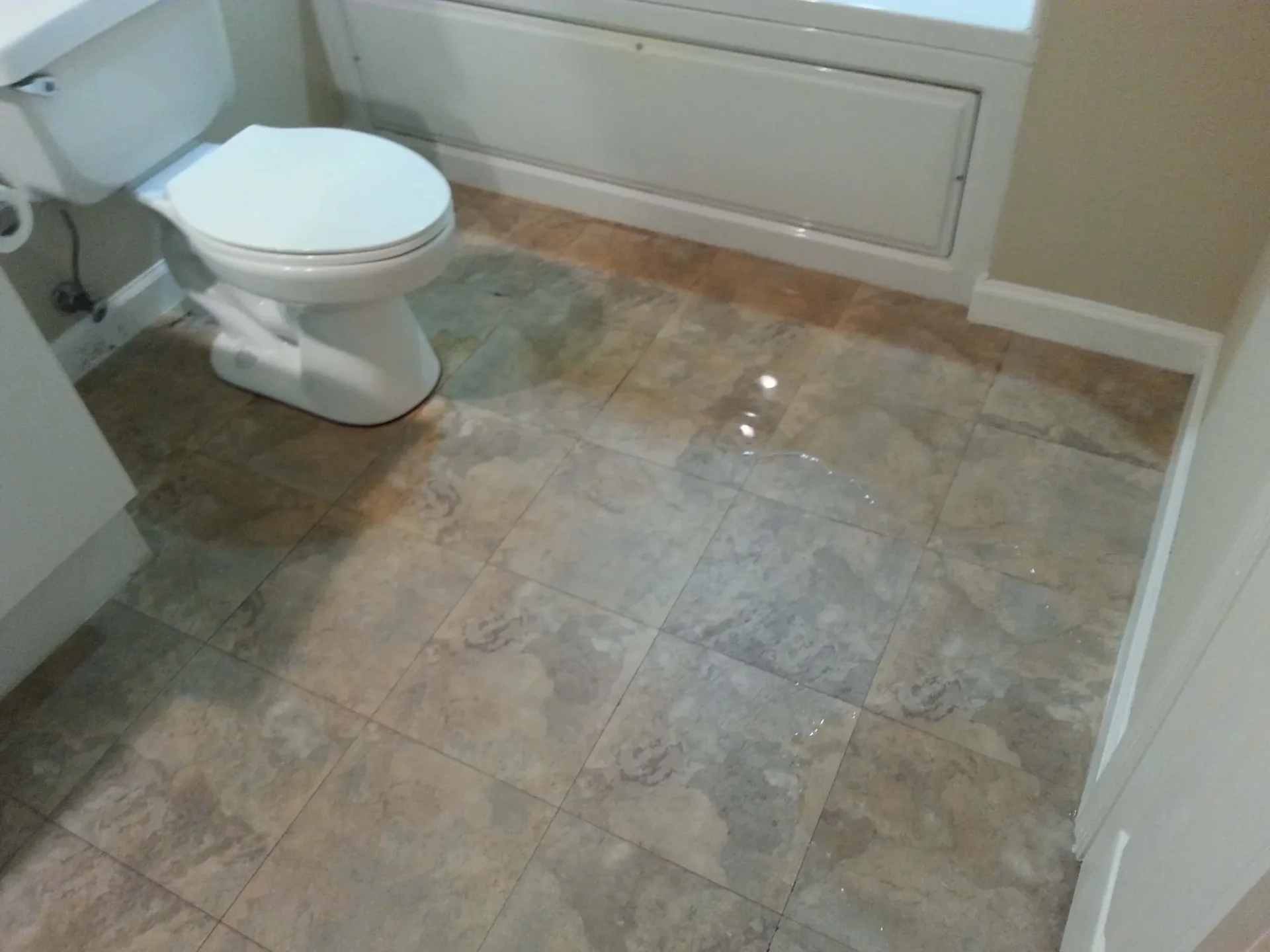 Water Damage Bathroom Floor and Different MerchandiseReviewed by Jordan Blake - Space Planning Editor Water Damage Bathroom Floor and Different MerchandiseReviewed by Jordan Blake - Space Planning Editor