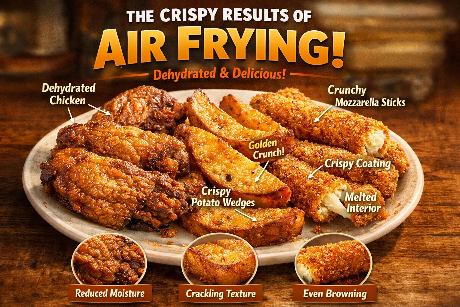 Why Air-Fried Food Feels Dry