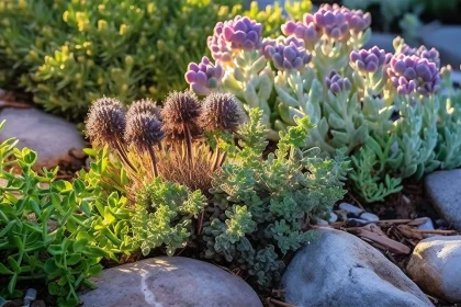 Growing Herbs and Edible Plants in Your Rock Garden