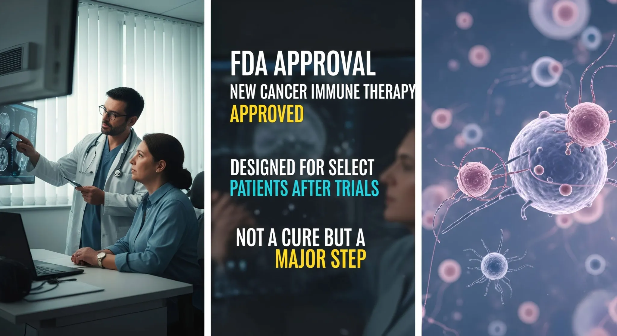 FDA Approves a New Cancer Immune Therapy – What This Actually Means