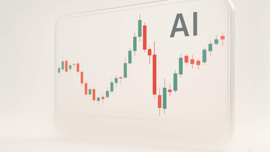 Chart showing high volatility in individual AI stocks