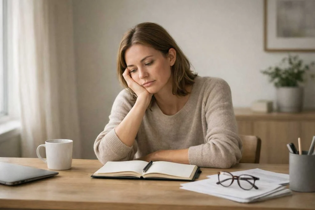 Emotional fatigue causing loss of motivation in daily life