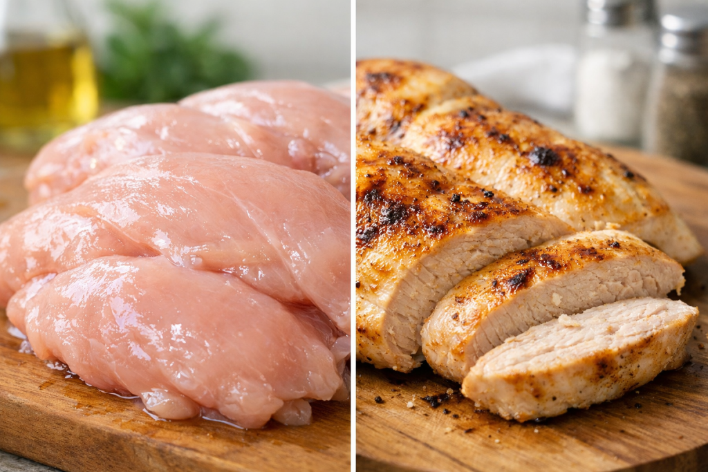 How heat changes food texture