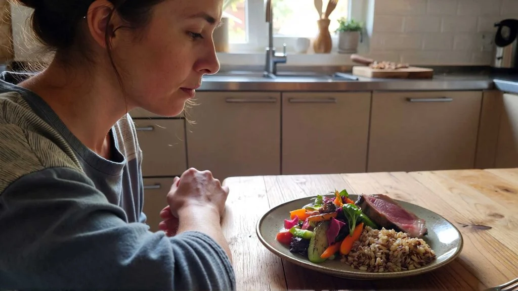 Everyday eating habits reflecting changes in appetite and physical balance