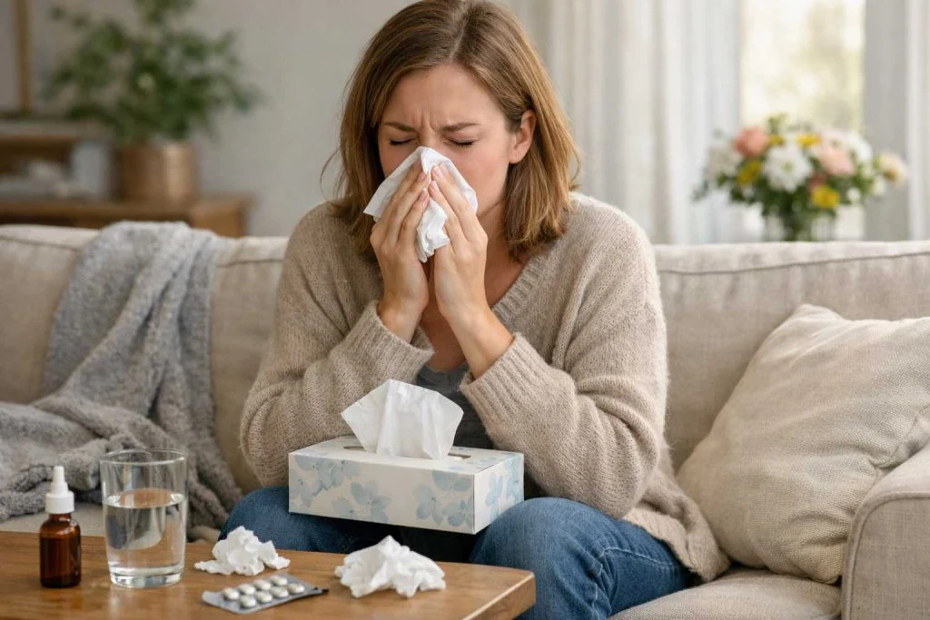Allergy-like symptoms caused by indoor mold spores