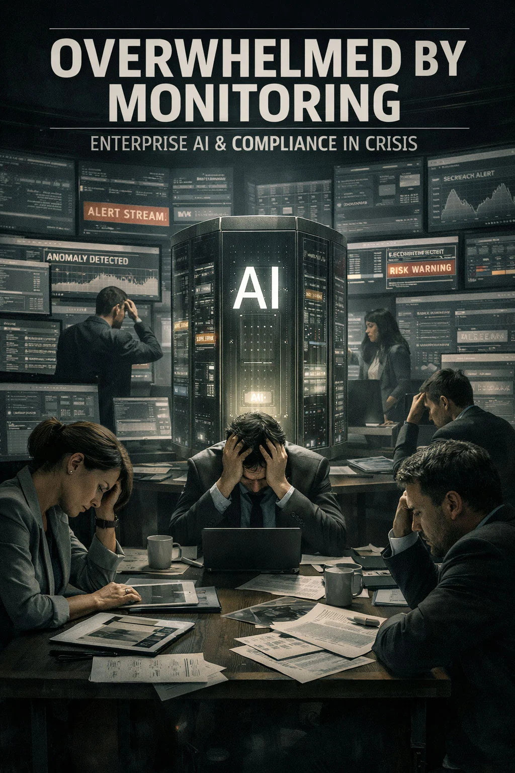 Escalating audit and monitoring costs in enterprise AI systems
