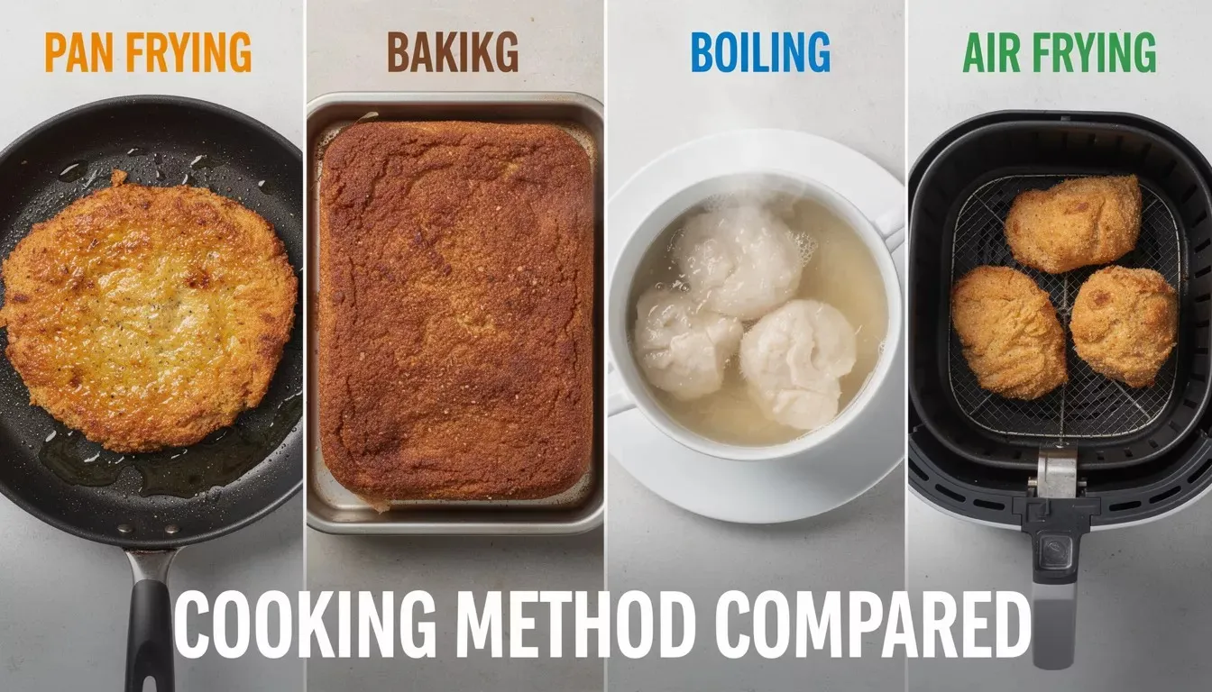 How Different Cooking Methods Change Texture