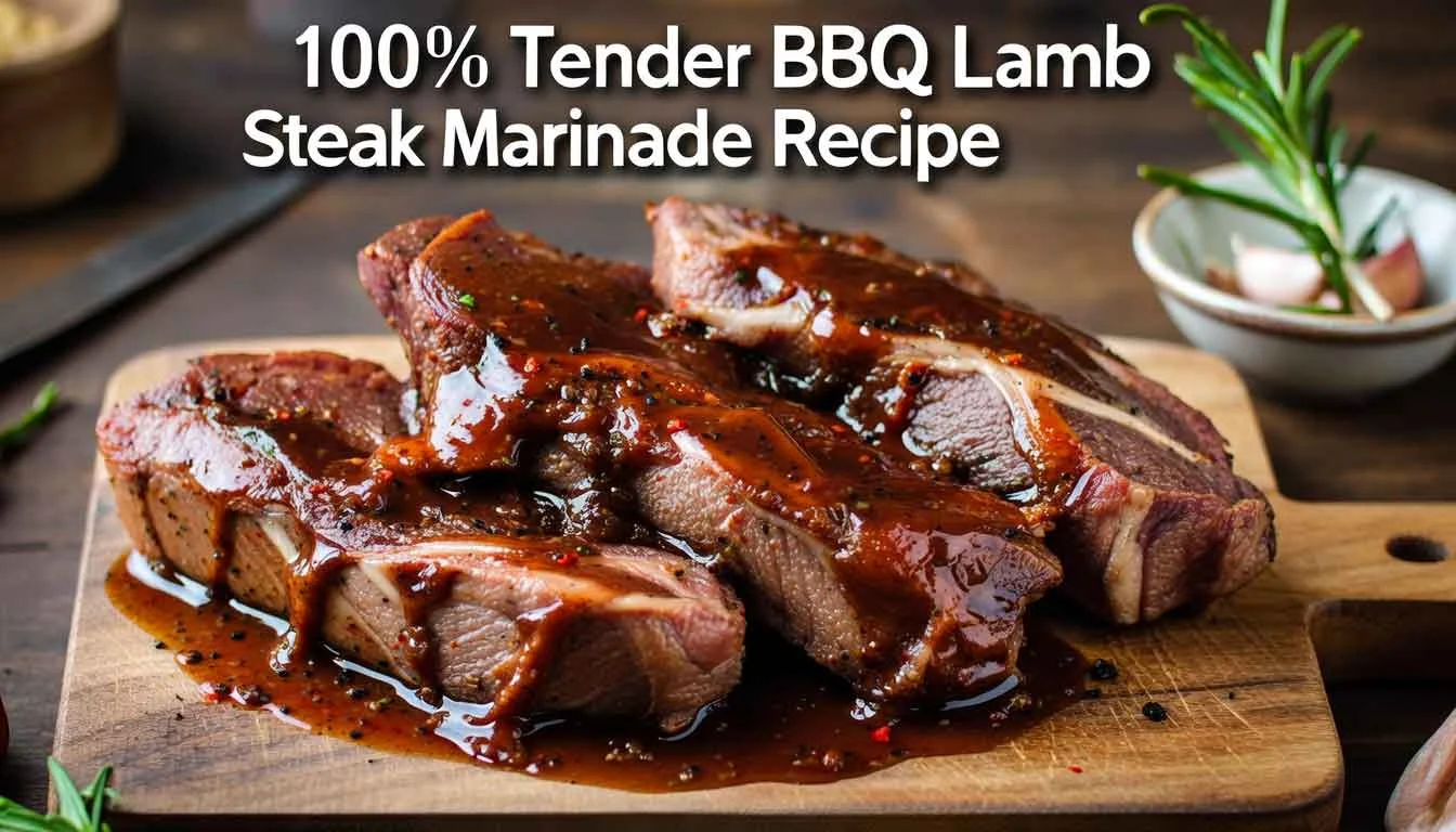 100% Tender BBQ Lamb Steak Marinade RecipeReviewed by Hannah Monroe - Food Editor