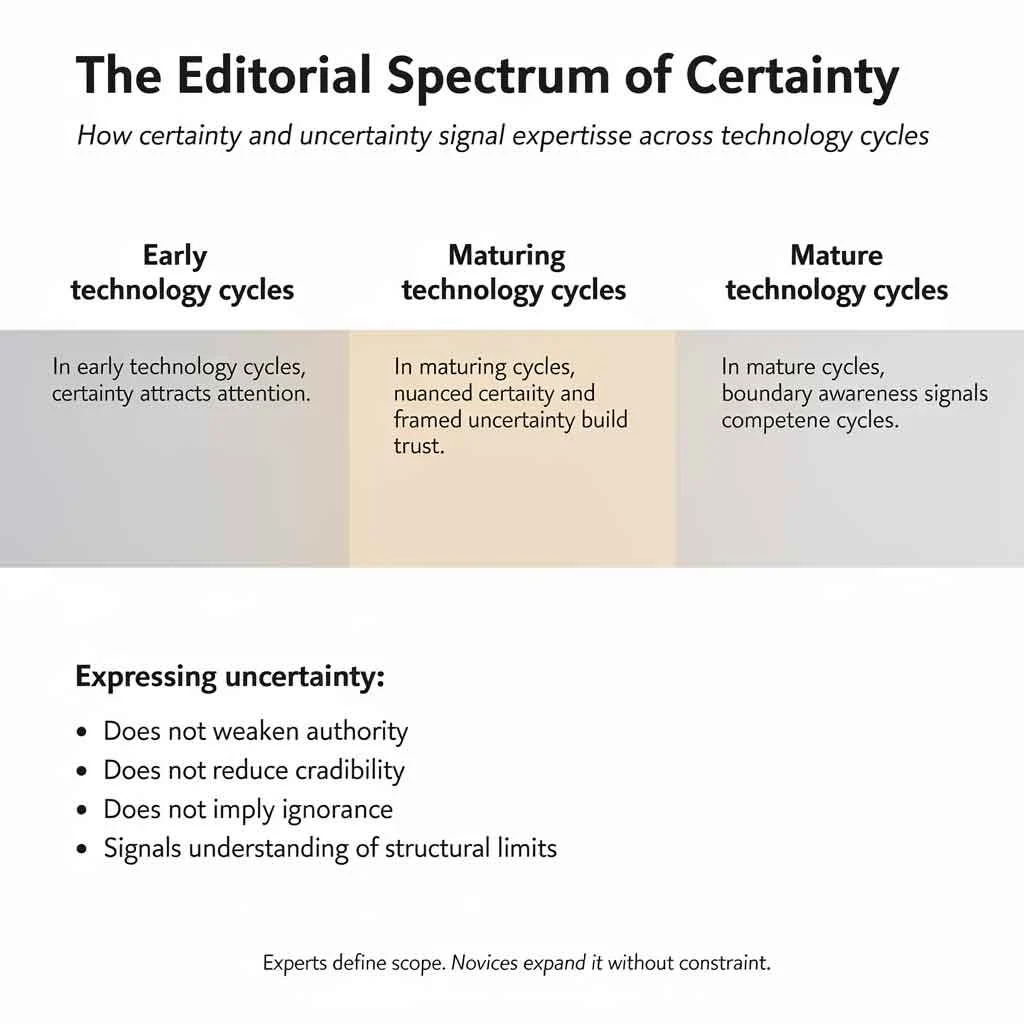 Spectrum showing overtrust, calibrated trust, and overfear in AI systems