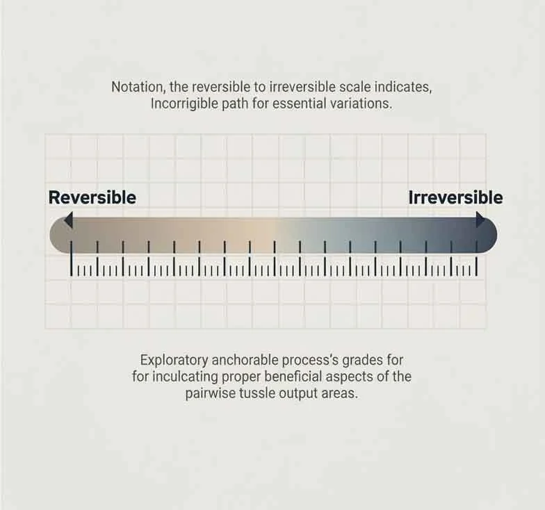 Diagram illustrating decision reversibility as a key factor in AI usage