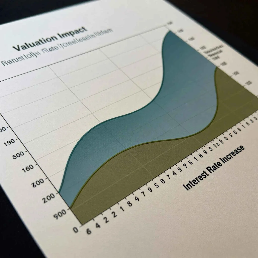 Duration sensitivity curve comparing growth shares and short-duration shares