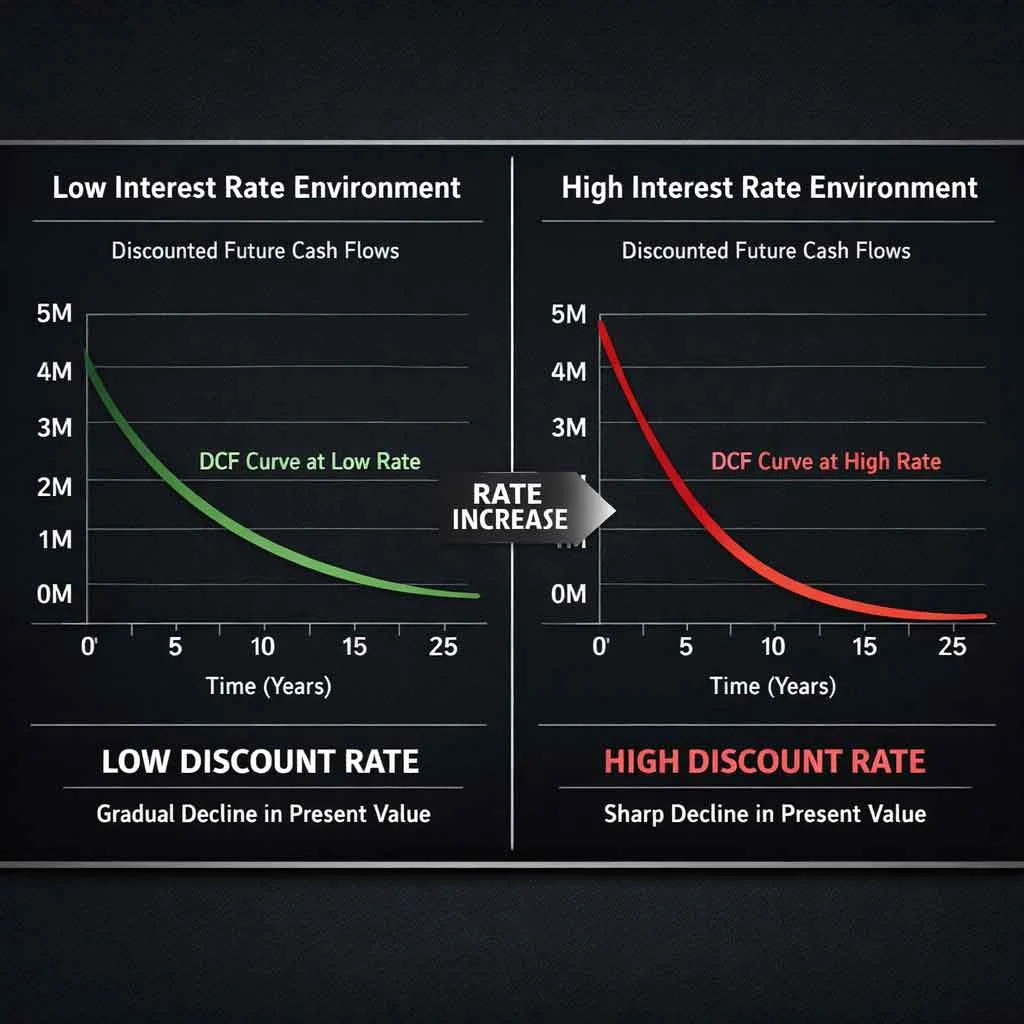 Long duration equity valuation more sensitive to rising discount rates