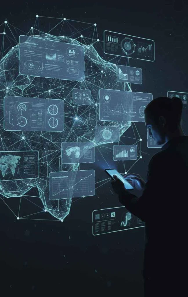 AI neural network optimizing content recommendations for user engagement
