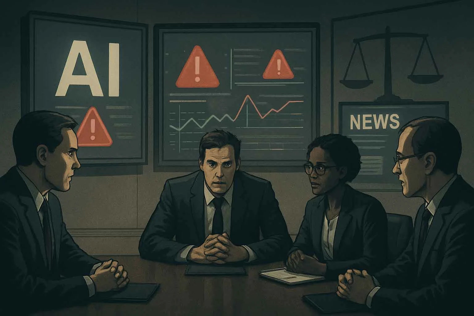 Enterprise AI risk surfacing suddenly as an organizational crisis