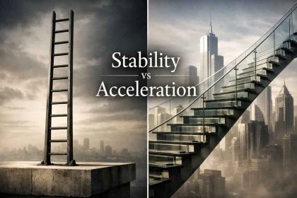 Job Security vs Career Advancement – What Actually Protects Your Future Income?
