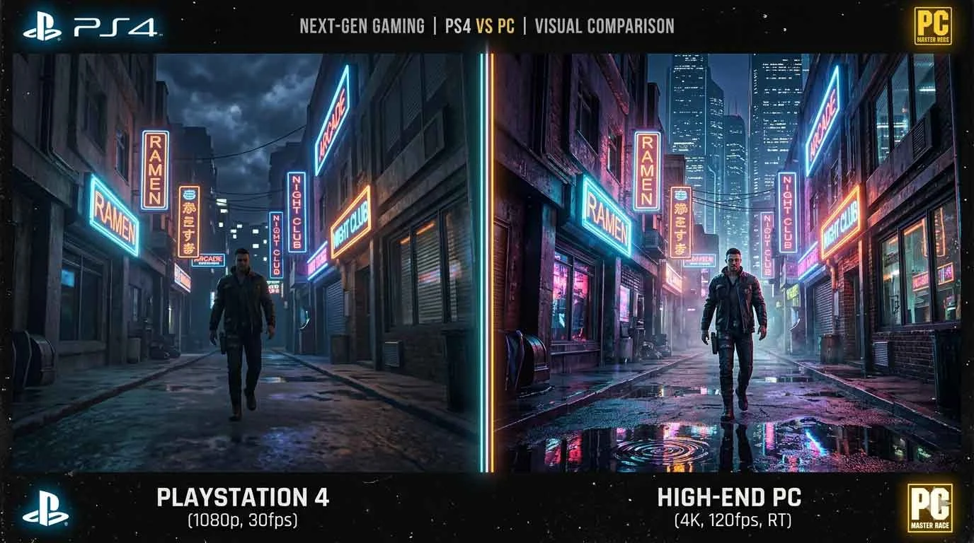 Why PS4 Still Gets Compared to PC GraphicsReviewed by Zoe Parker - Tech Clarity Reviewer Why PS4 Still Gets Compared to PC GraphicsReviewed by Zoe Parker - Tech Clarity Reviewer