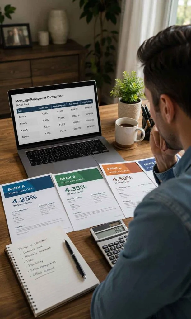 Comparing multiple mortgage offers