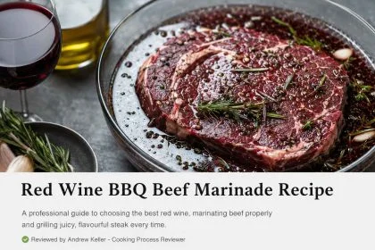 Red Wine BBQ Beef Marinade Recipe: Rich Flavor, Tender Steak & Grilling Guide