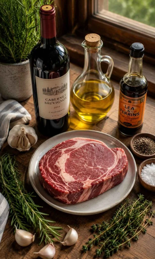 Red Wine Marinade Ingredients
