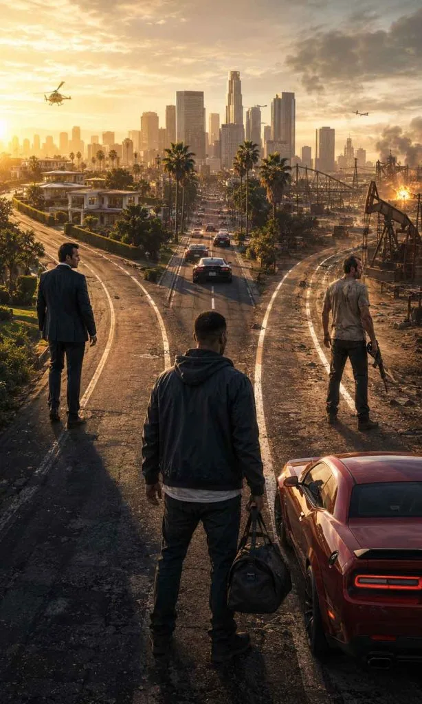 Different GTA 5 playstyles matched with Michael Franklin and Trevor