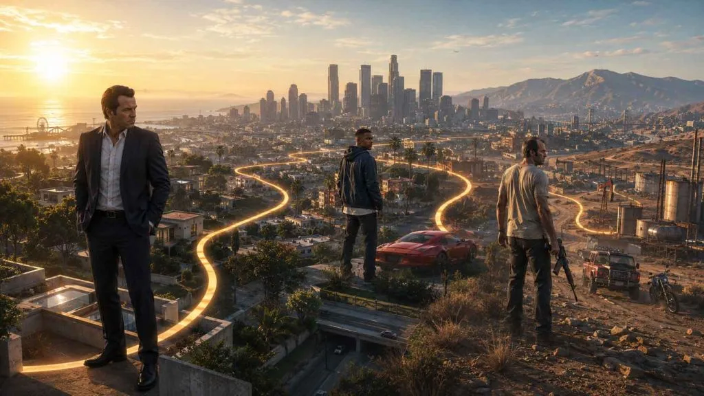 Character switching between Michael Franklin and Trevor during GTA 5 Story Mode