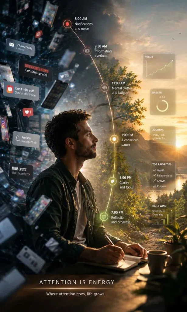 Modern digital distractions affecting spiritual reflection