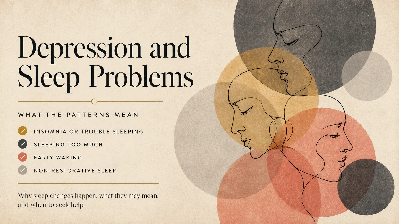 Depression and Sleep Problems: What the Patterns Mean