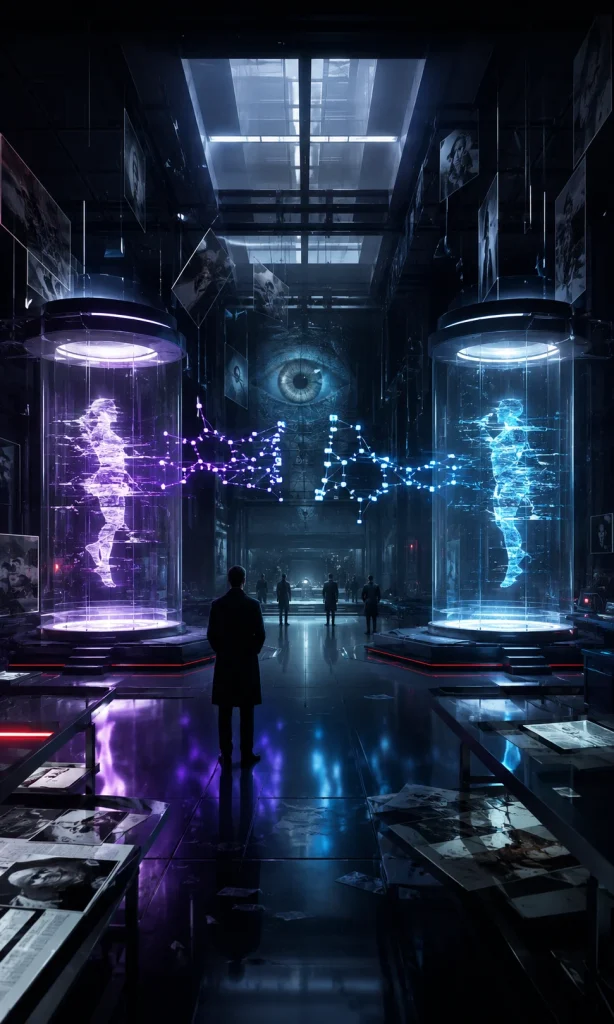 Surreal detective investigation inspired by an impossible divided-body mystery