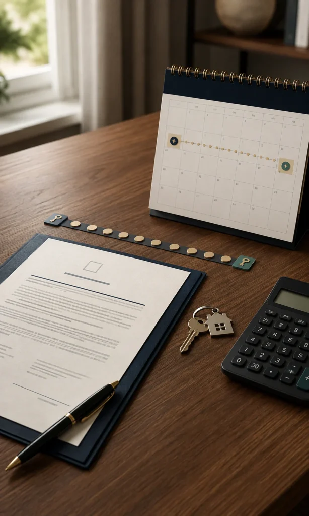 Closing documents showing prepaid interest between refinance closing and first mortgage payment