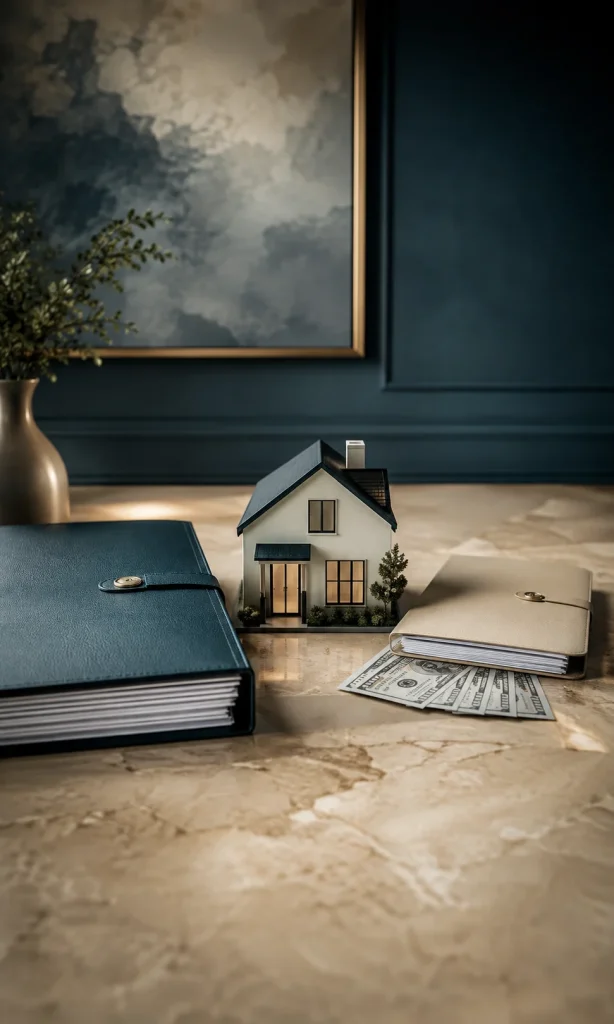 Existing first mortgage remaining beside a smaller second loan and home equity