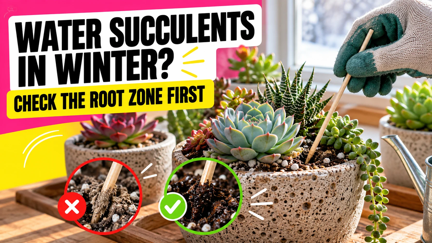 How Often to Water Succulents in Winter: When to Wait