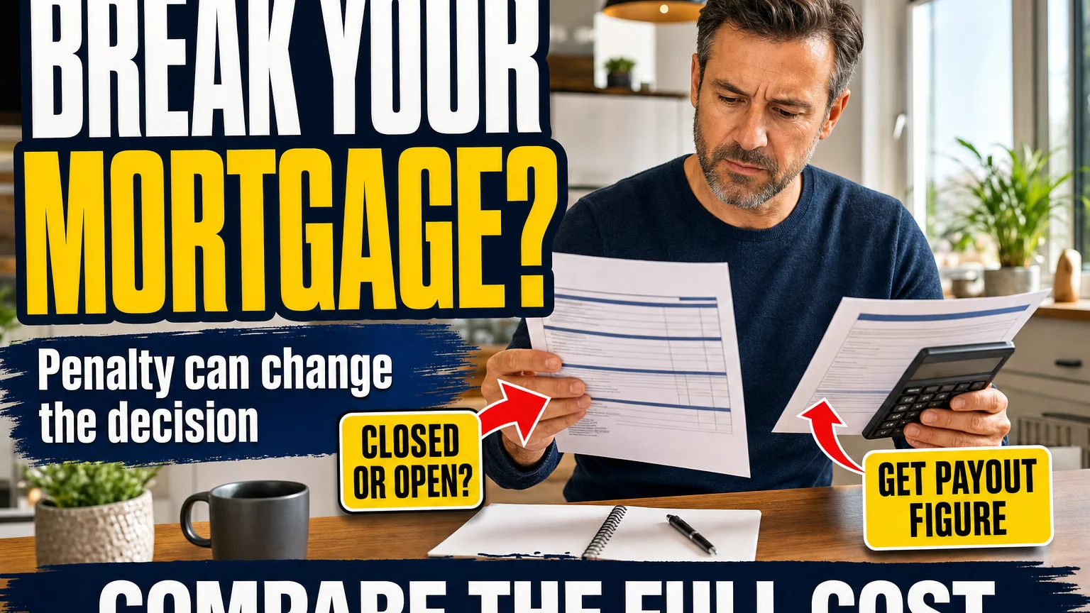 Breaking a Mortgage Contract in Canada: Costs and Options