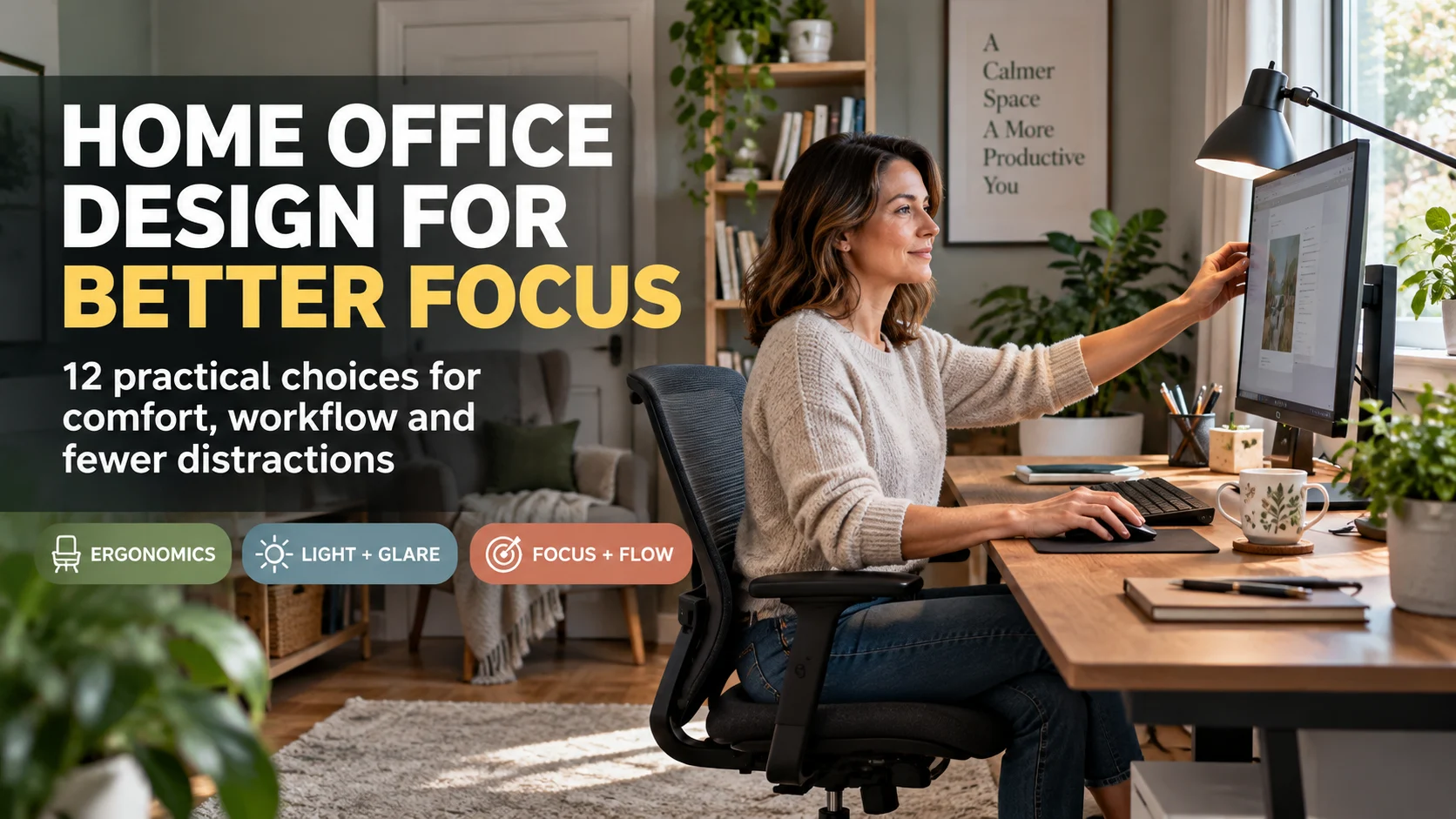 12 Ways to Create a Well-Designed Home Office for Maximum Productivity