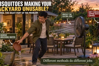 Mosquitoes Make Your Backyard Unusable: What Actually Helps