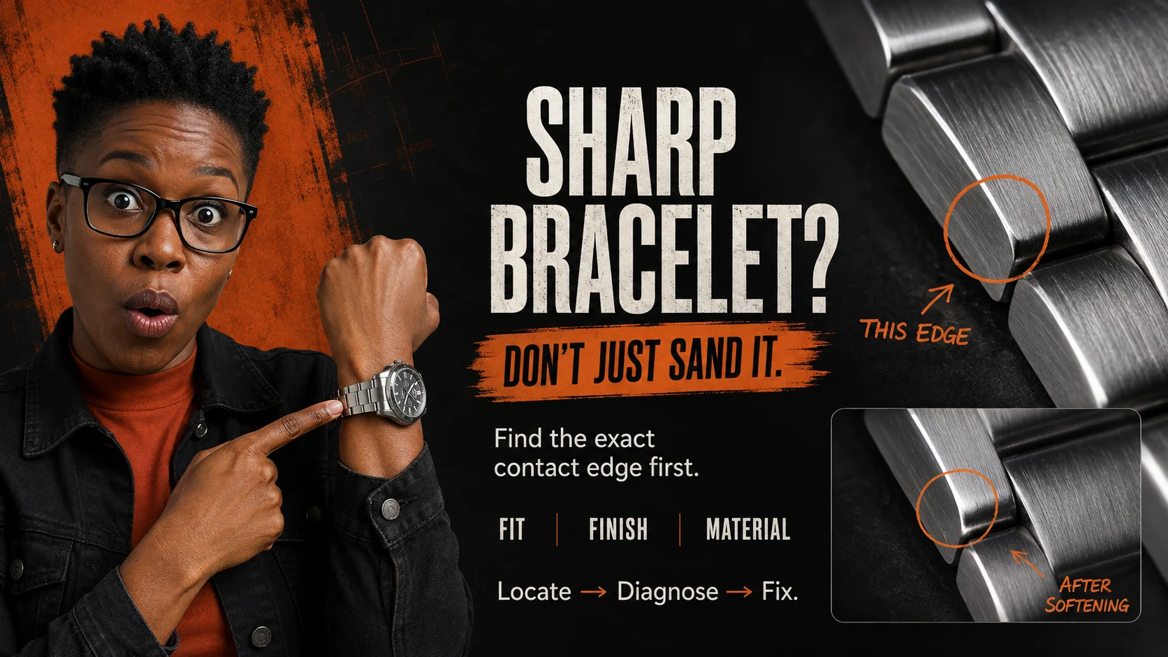 Why Your Watch Bracelet Has Sharp Edges