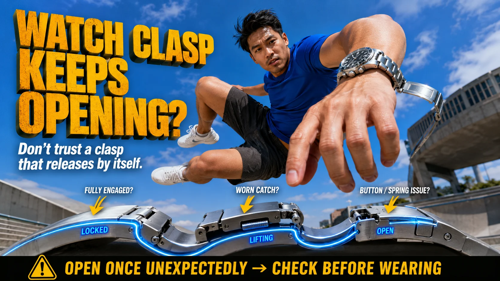 Why Your Watch Clasp Keeps Opening by Itself